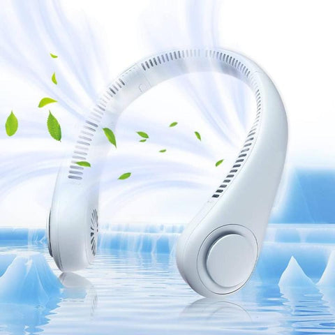 Portable Summer Air Cooling Neck Fan.