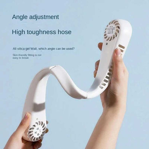Portable Summer Air Cooling Neck Fan.